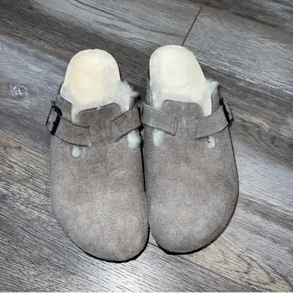 Boston Shearling Clogs
